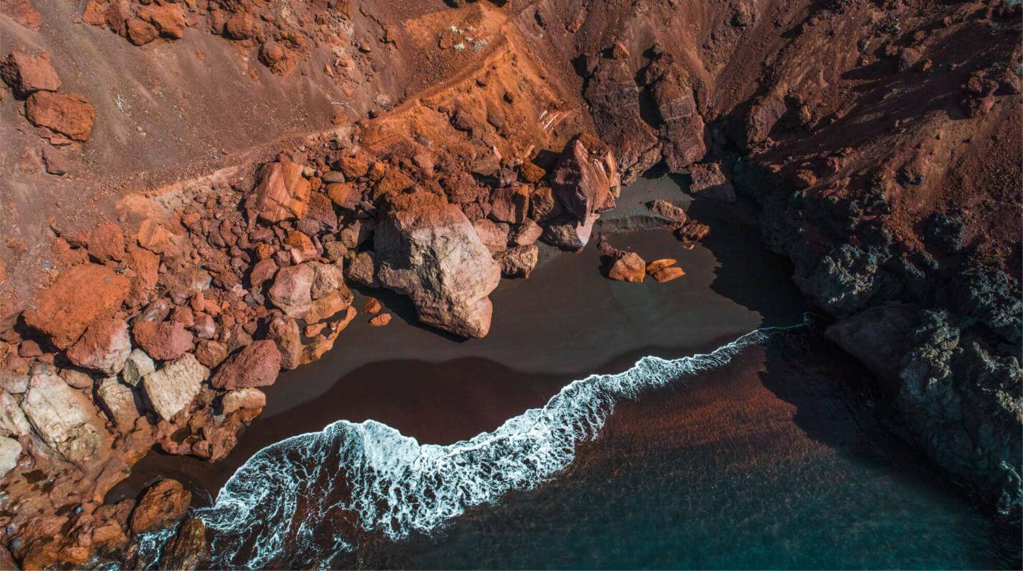 Cala de Tacorón. Parque Rural de Frontera, El Hierro